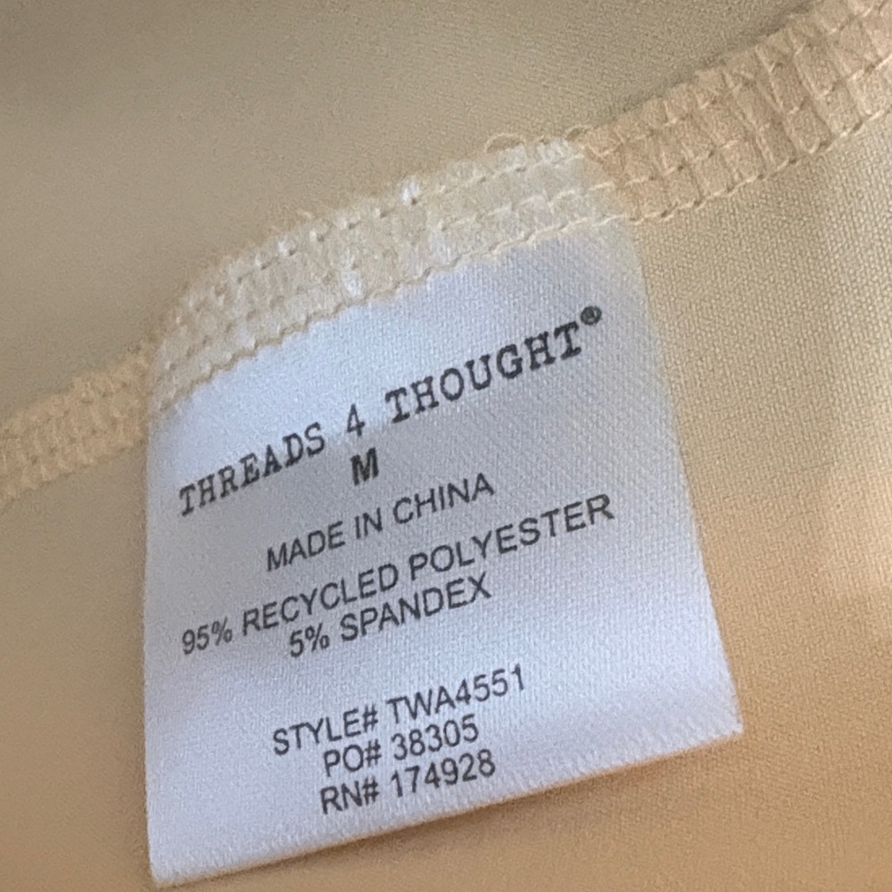 Threads 4 Thought Light Yellow Utility Jacket - image 2